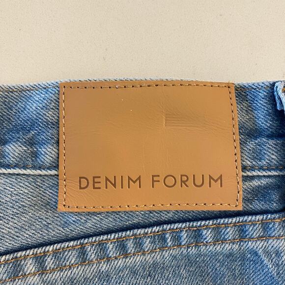Denim Forum the ex-boyfriend hi-rise denim‎ shorts size 29 - Picture 7 of 12